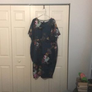 ASOS curve midi dress